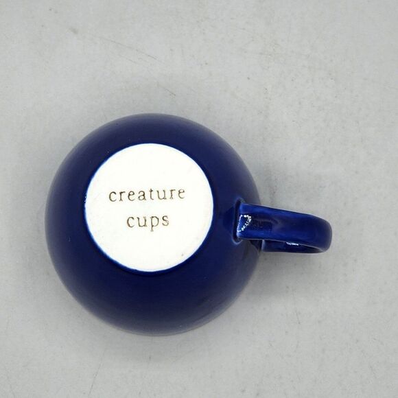 Peek A Boo Creature Cup Dinosaur T Rex 3D Blue Mug Ceramic Novelty - Picture 8 of 10